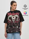 Женская футболка оверсайз / Slipknot