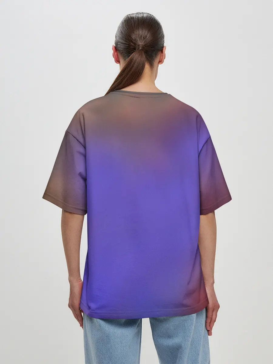 Женская футболка оверсайз / STRANGER THINGS