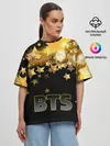 Женская футболка оверсайз / РЮКЗАК BTS