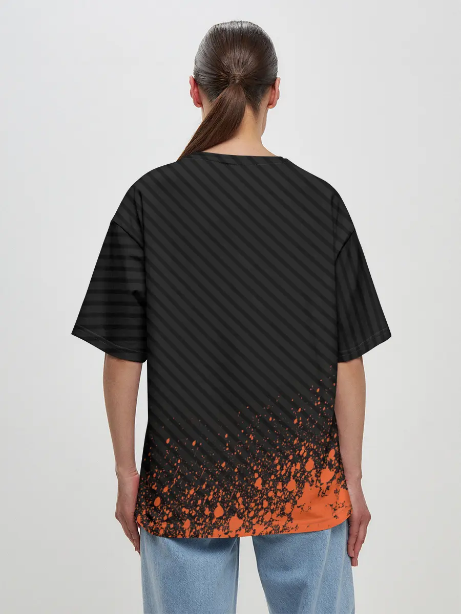 Женская футболка оверсайз / Cyberpunk 2077