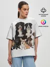 Женская футболка оверсайз / Породистые собаки