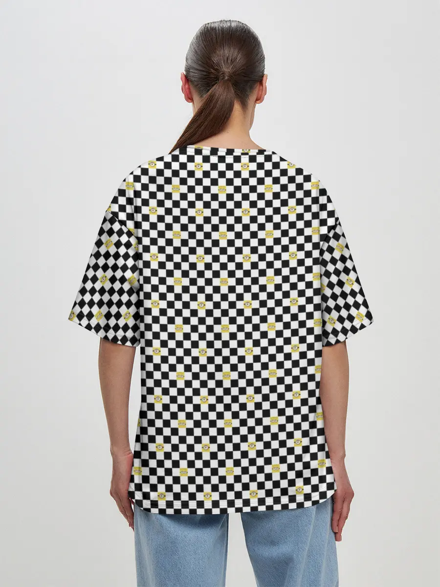 Женская футболка оверсайз / Бойчик