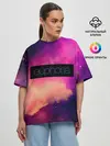 Женская футболка оверсайз / сериал Euphoria