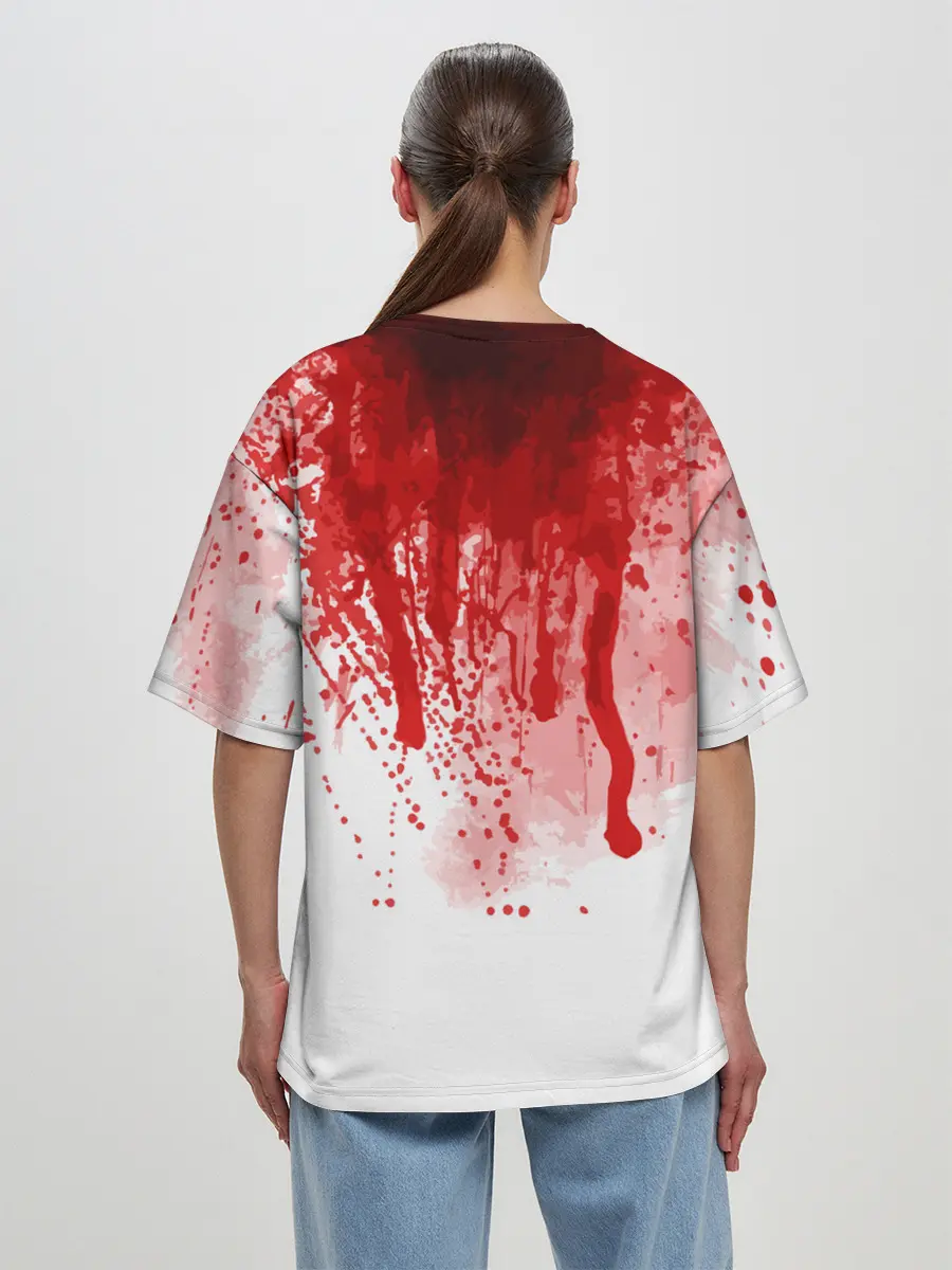 Женская футболка оверсайз / Im fine