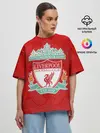 Женская футболка оверсайз / Liverpool