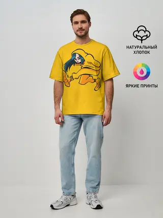 Мужская футболка оверсайз / БИЛЛИ АЙЛИШ