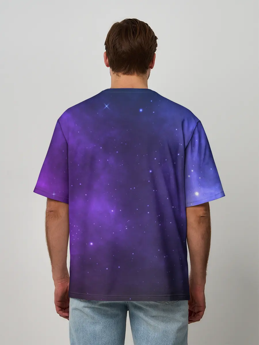 Мужская футболка оверсайз / Бык