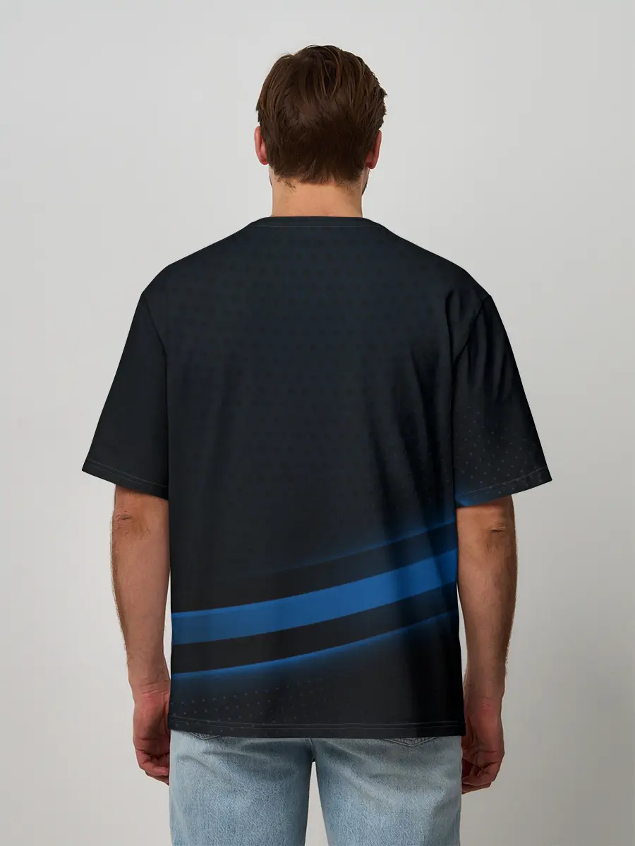 Мужская футболка оверсайз / Subaru, sport style