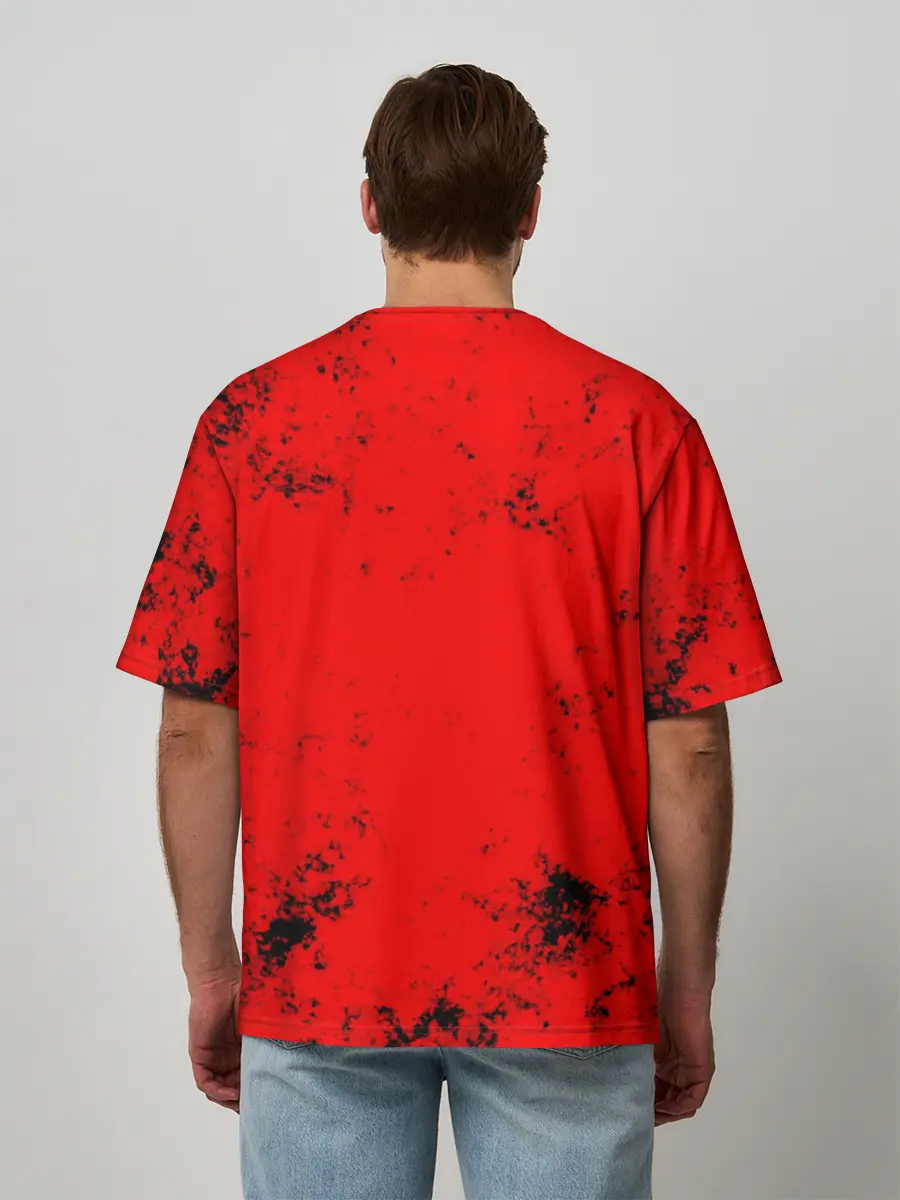 Мужская футболка оверсайз / RAVEN