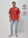 Мужская футболка оверсайз / England away WC 2018