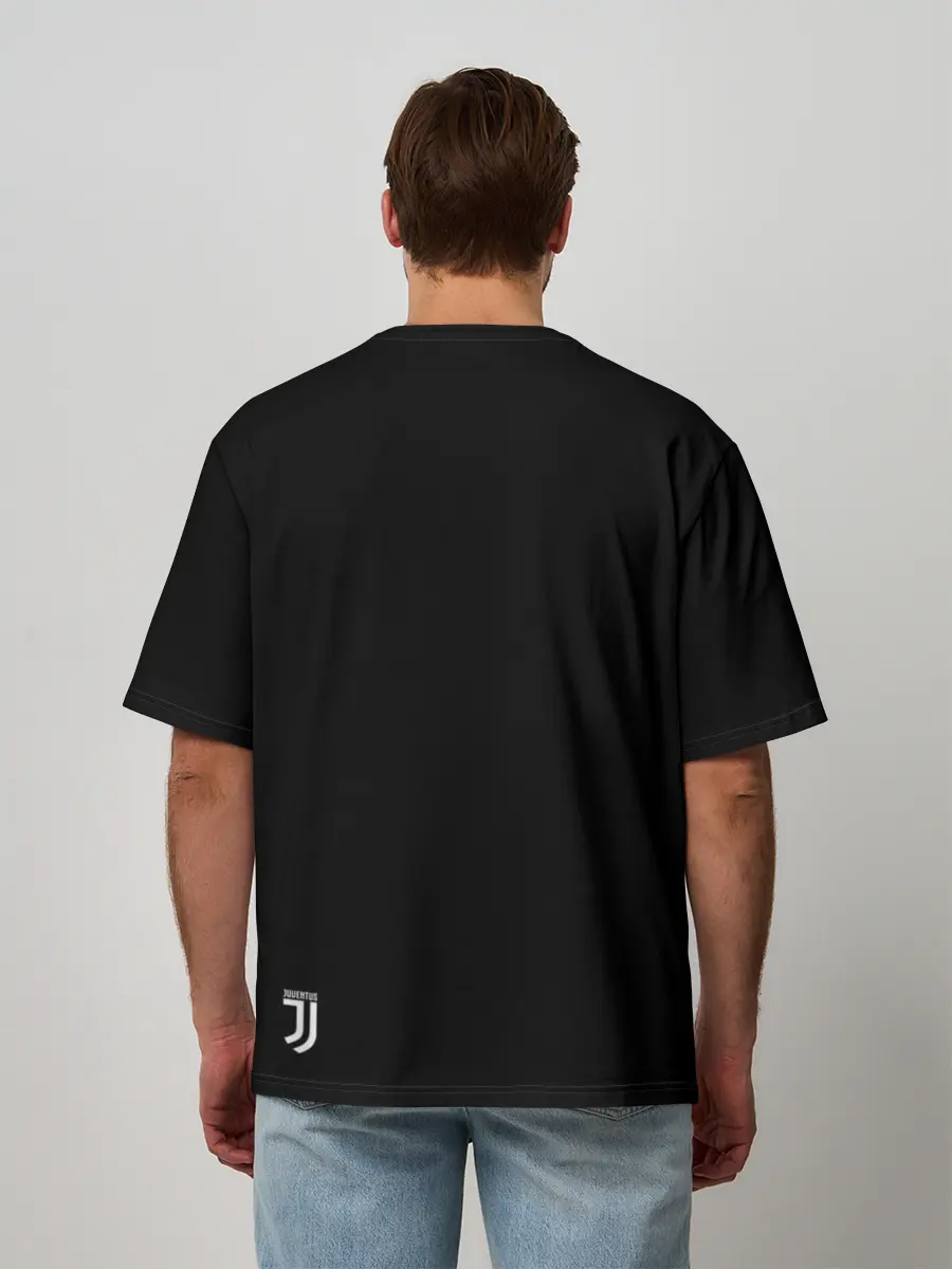 Мужская футболка оверсайз / Juventus | J