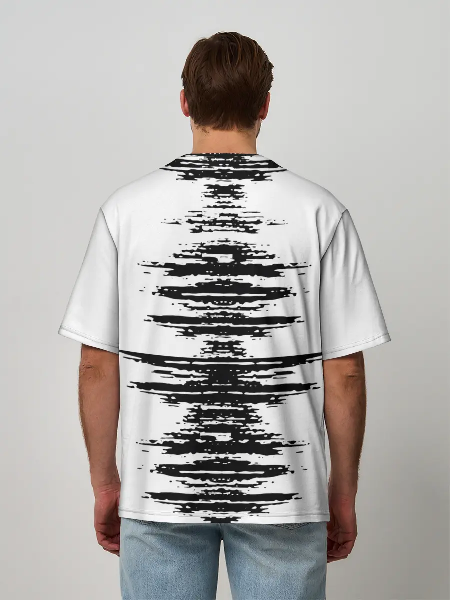 Мужская футболка оверсайз / royal blood