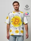 Мужская футболка оверсайз / БИТКОИН | BITCOIN
