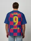 Мужская футболка оверсайз / Suarez home 19-20