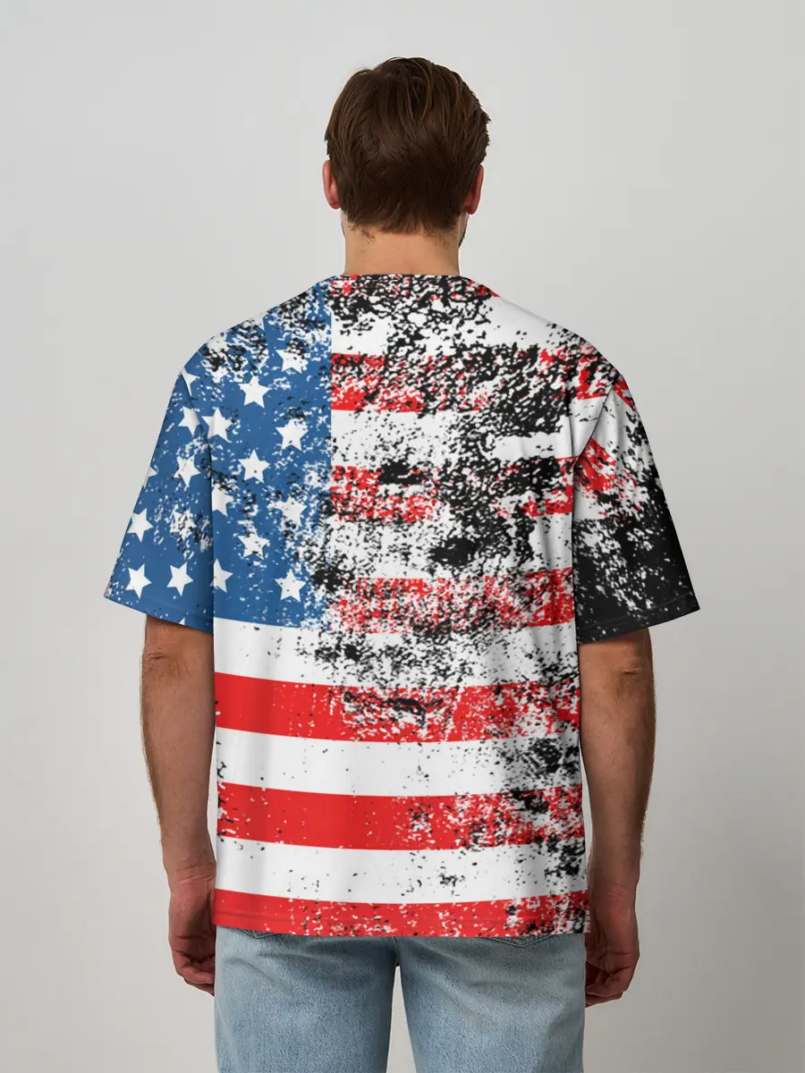 Мужская футболка оверсайз / США