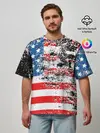 Мужская футболка оверсайз / США