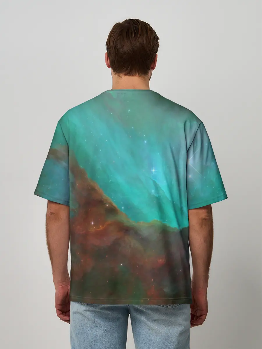 Мужская футболка оверсайз / ZOMBIE