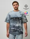 Мужская футболка оверсайз / METRO EXODUS