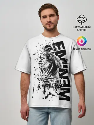 Мужская футболка оверсайз / Eminem