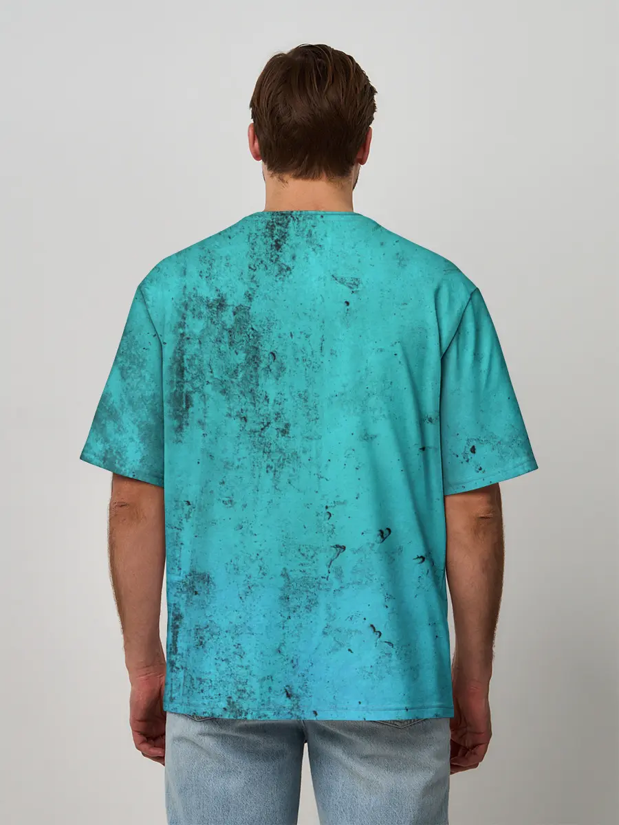 Мужская футболка оверсайз / BAD GUY | BILLIE EILISH