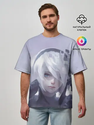 Мужская футболка оверсайз / NieR: Automata