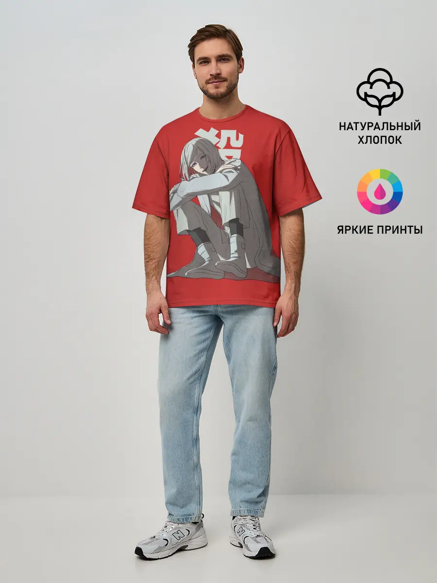 Мужская футболка оверсайз / Cutthroat