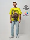 Мужская футболка оверсайз / Cyberpunk 2077