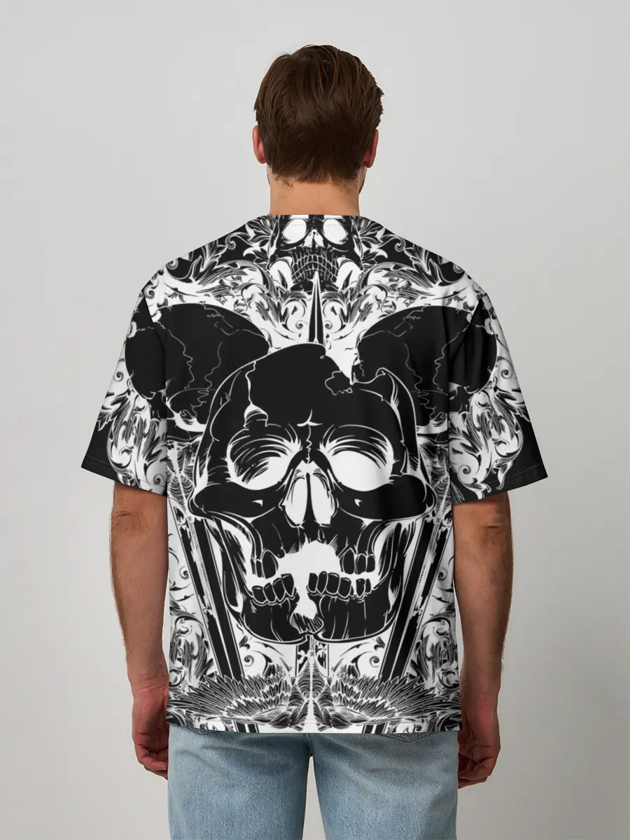 Мужская футболка оверсайз / The Witcher