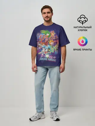 Мужская футболка оверсайз / Sally face