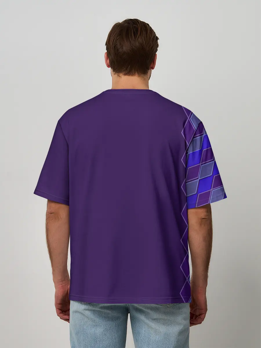 Мужская футболка оверсайз / Эквалайзер