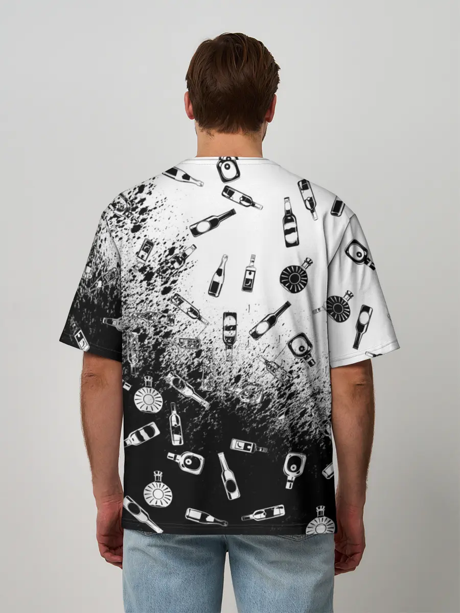 Мужская футболка оверсайз / SLAVA MARLOW