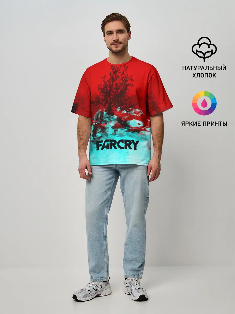 Мужская футболка оверсайз / FARCRY