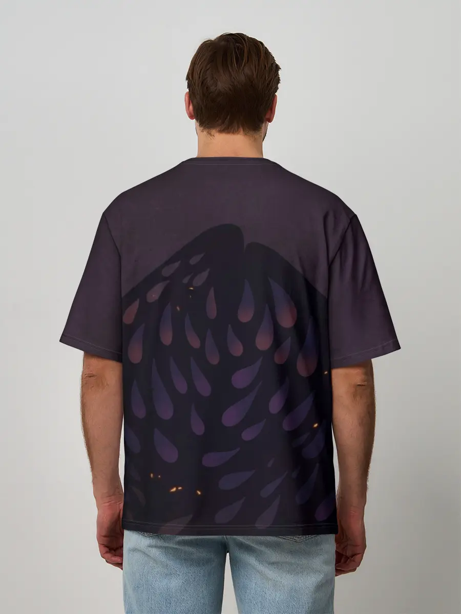 Мужская футболка оверсайз / Софи и Хаул