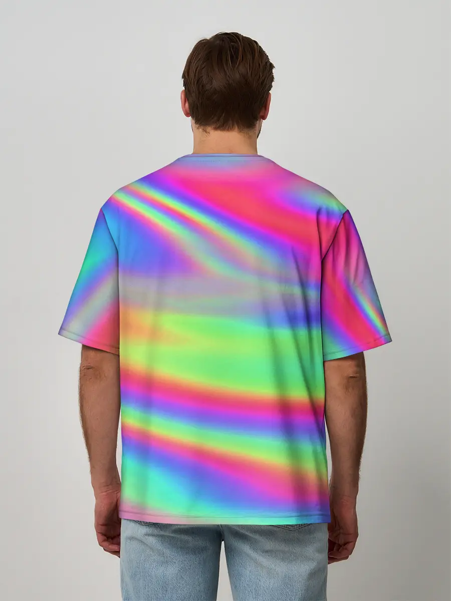 Мужская футболка оверсайз / GRADIENT