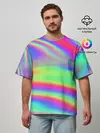 Мужская футболка оверсайз / GRADIENT