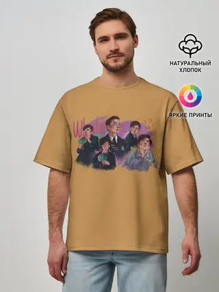 Мужская футболка оверсайз / The umbrella academy