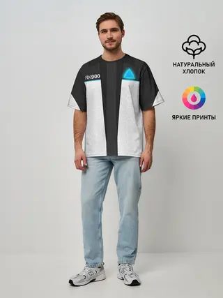 Мужская футболка оверсайз / RK 900 CONNOR | РК 900 КОННОР