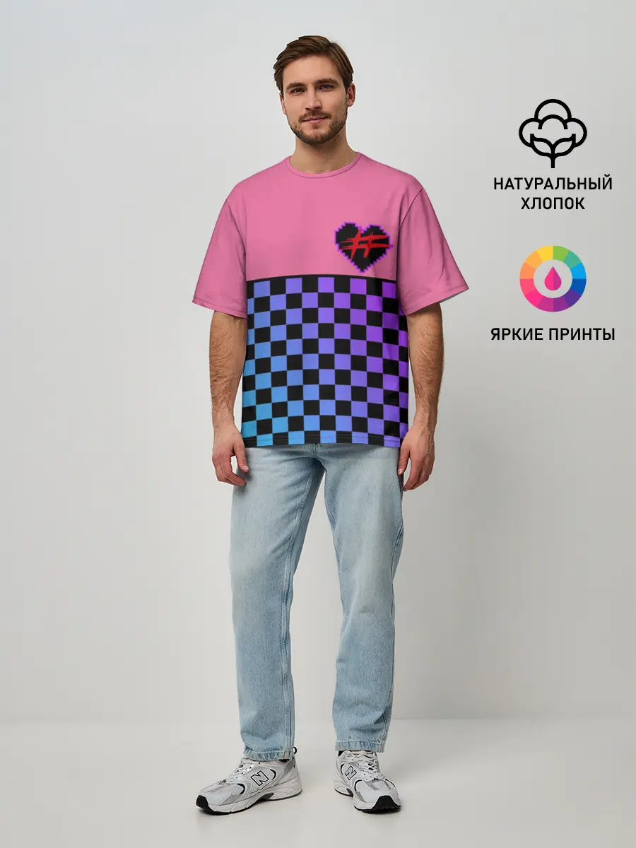 Мужская футболка оверсайз / Френдзона