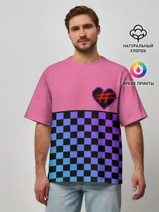 Мужская футболка оверсайз / Френдзона