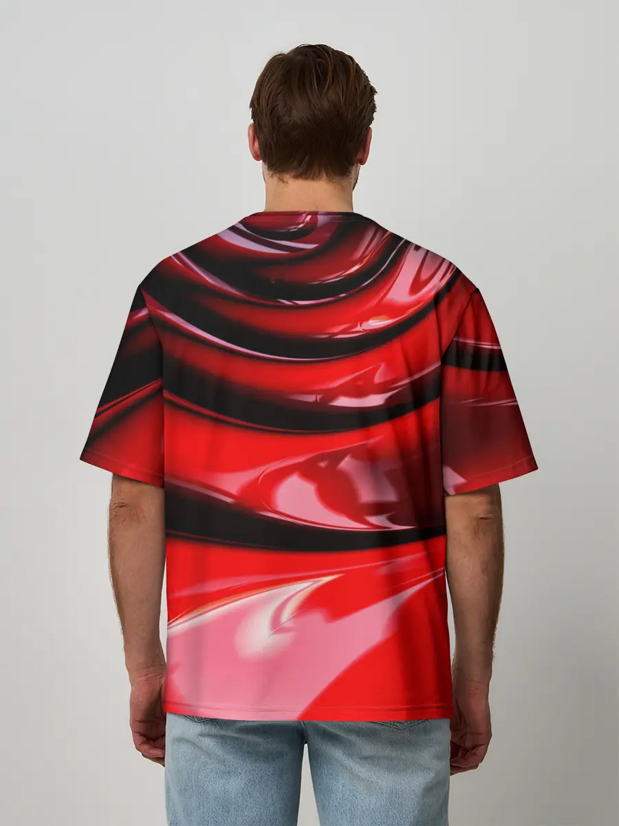 Мужская футболка оверсайз / ТЕКСТУРА