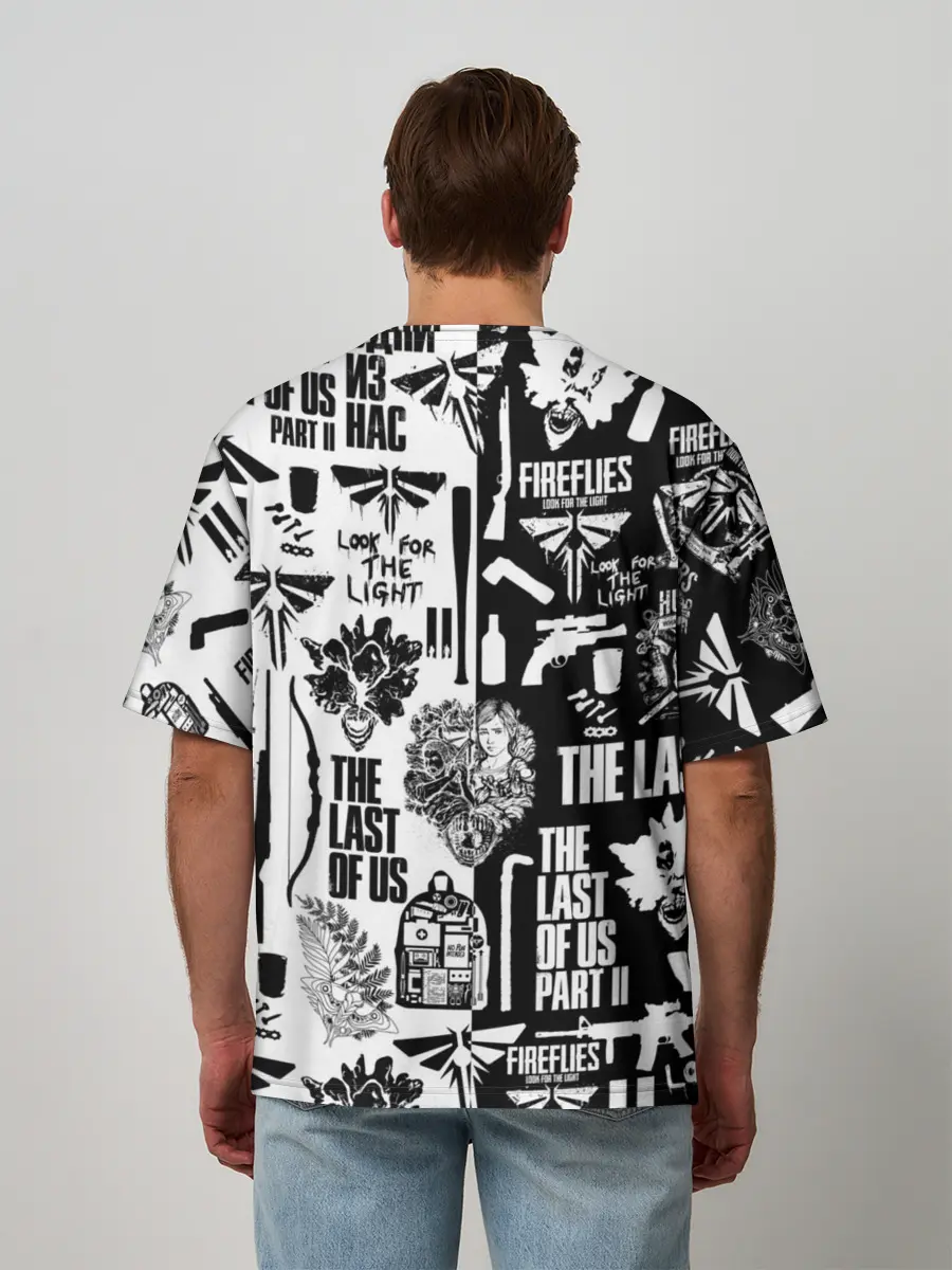 Мужская футболка оверсайз / THE LAST OF US 2