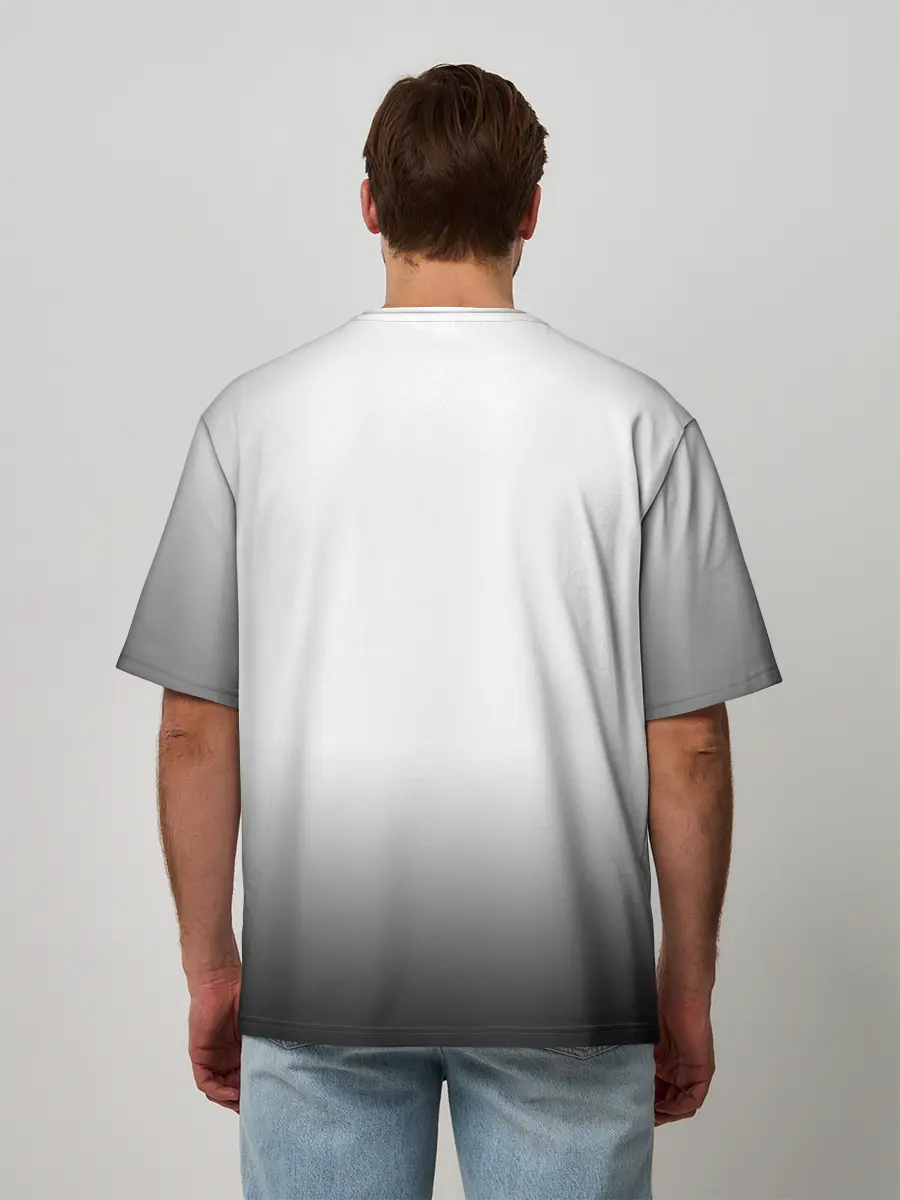 Мужская футболка оверсайз / God of War 4 Кратос