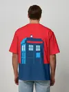 Мужская футболка оверсайз / IN TARDIS WE TRUST