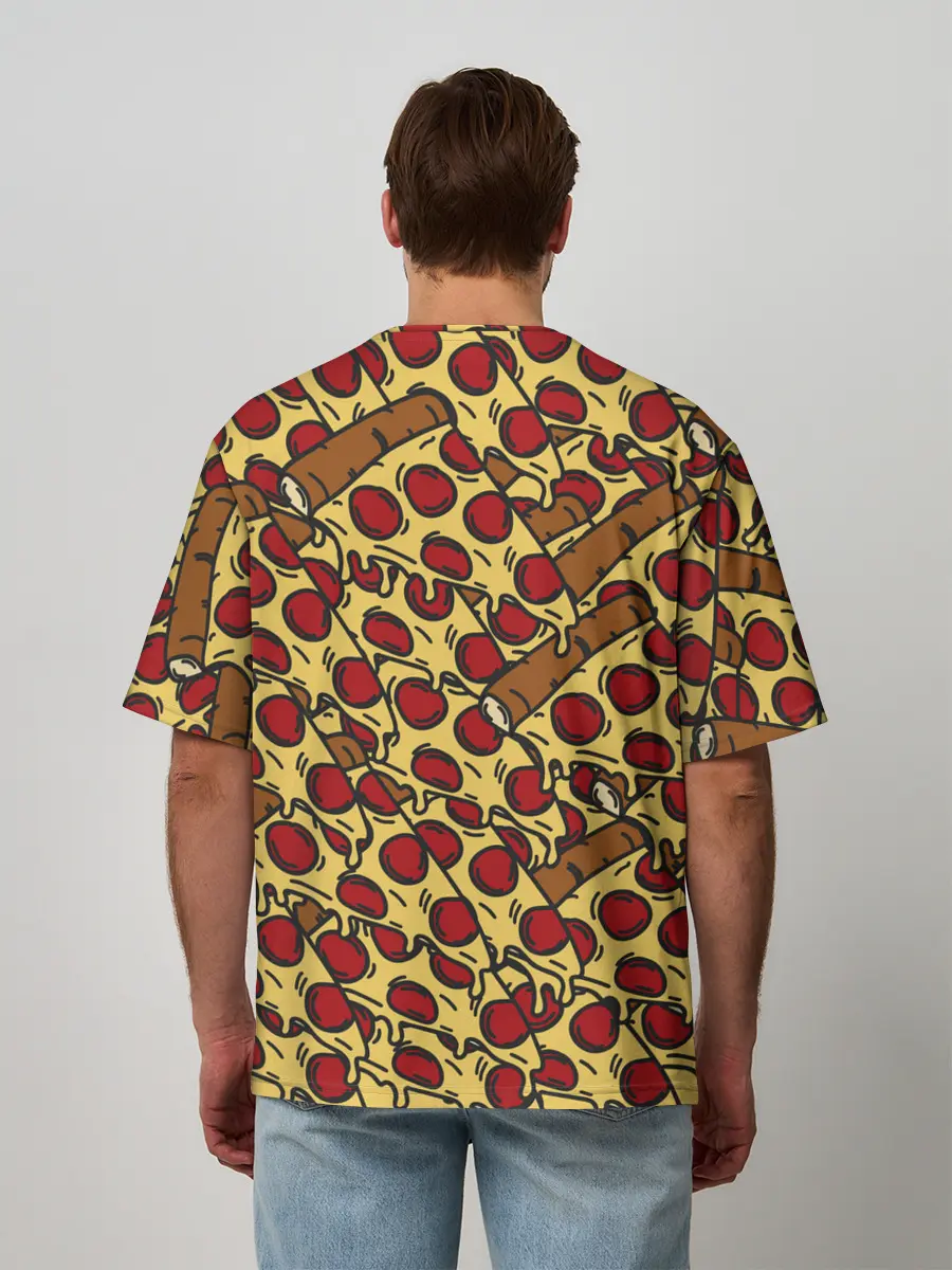 Мужская футболка оверсайз / ПРАВИЛЬНОЕ ПИТАНИЕ