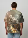 Мужская футболка оверсайз / God of War