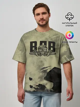 Мужская футболка оверсайз / ВДВ