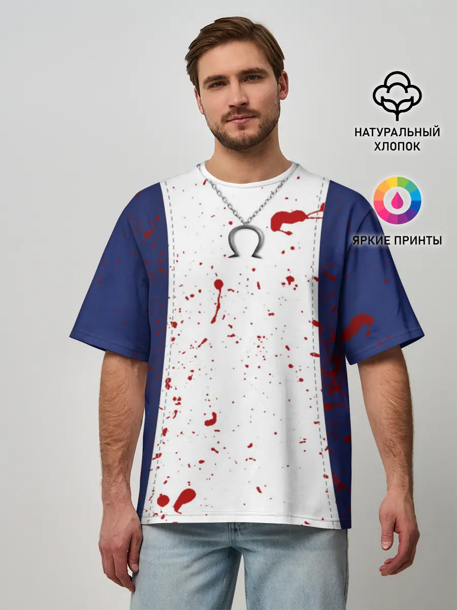 Мужская футболка оверсайз / Alice