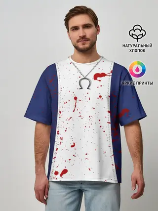 Мужская футболка оверсайз / Alice