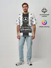Мужская футболка оверсайз / MERCEDES BENZ