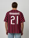 Мужская футболка оверсайз / Ibrahimovic home 19-20